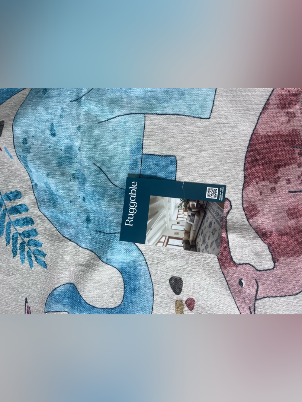 NEW!! Ruggable Rug 6x9 - Picture 2 of 7